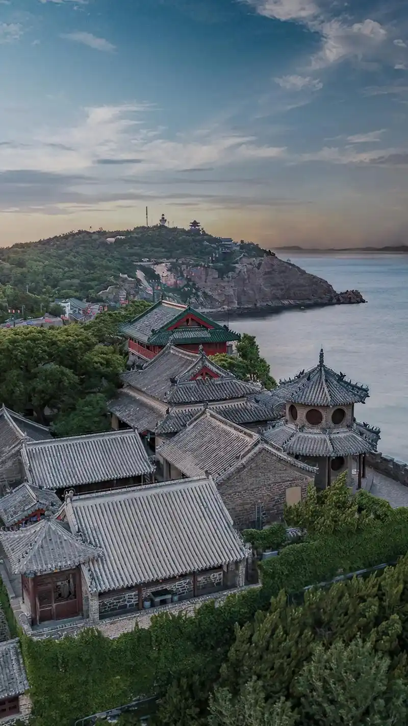 "海市蜃楼皆幻影,人间仙境蓬莱阁".总要去一趟山东蓬莱吧去 - 抖音
