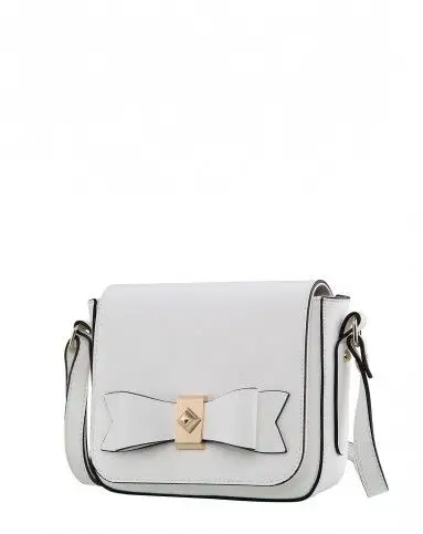 白色时尚新定义靓丽蝴蝶结单肩/斜挎包