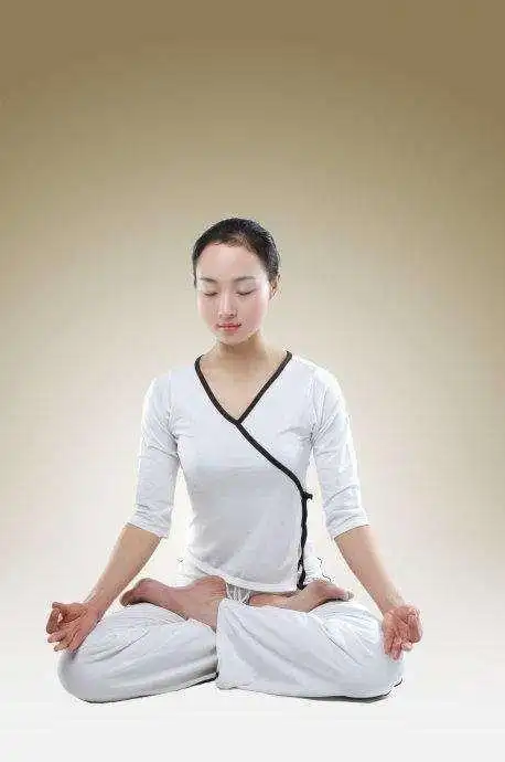 佛教修行中的莲花式打坐法