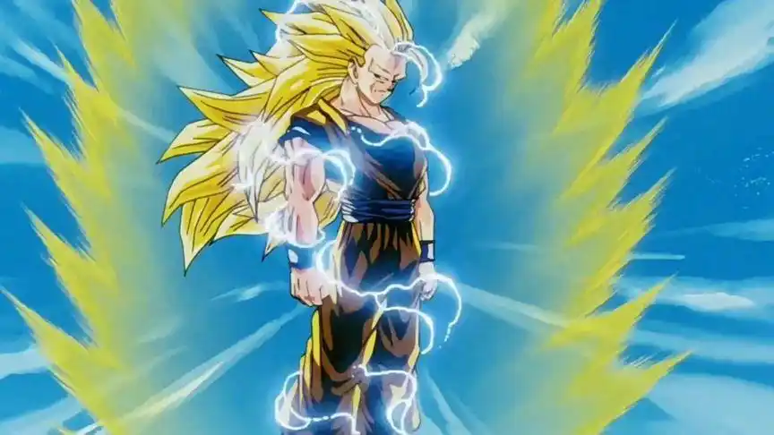 超级赛亚人 变身合集,超级赛亚人1动漫史上不可磨灭的经典一幕