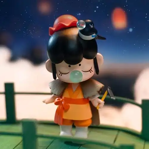 囡茜与子成说盲盒潮玩公仔玩具手办牛郎织女白素贞许仙情侣组合隐藏款