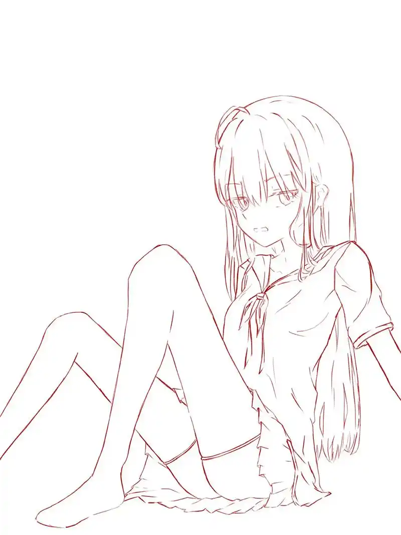 这jk可给我研究的够久了 #原创 #jk制服 #二次元 #画 - 抖音