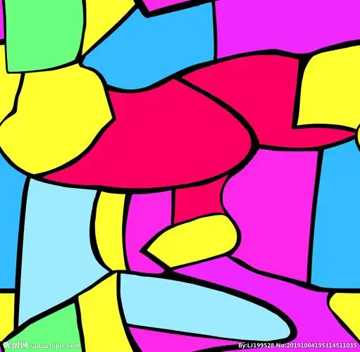 几何色块设计图__动漫人物_动漫动画_设计图库_昵图网nipic.com