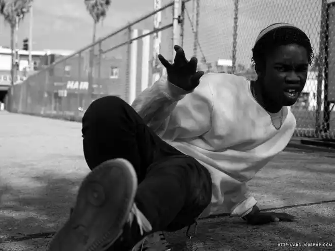 2010美国黑人jerkin jeneration 黑白人像组合摄影--动感街舞团队