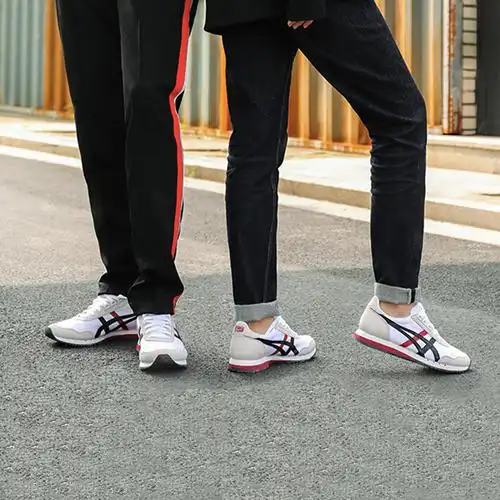 onitsuka tiger/鬼冢虎休闲鞋dualio d6k3n男女复古跑步鞋运动鞋