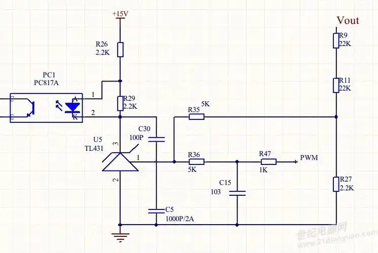 tl431的r和a脚电容的作用?