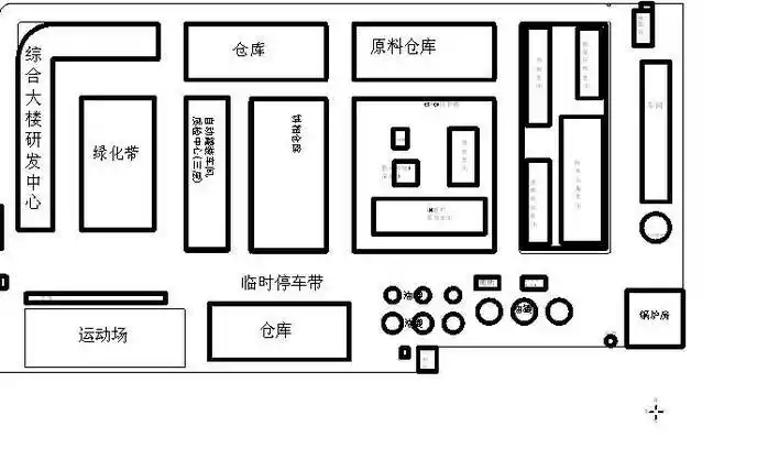 公司厂房平面图