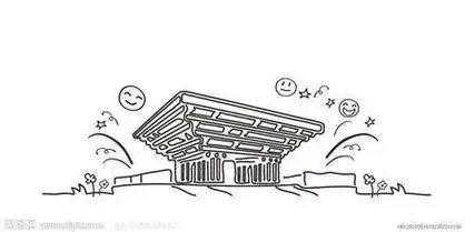 幼儿 strong>中国馆简笔画 /strong>