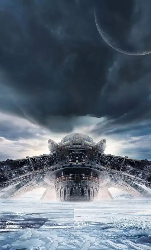 《流浪地球》海报合成过程分享