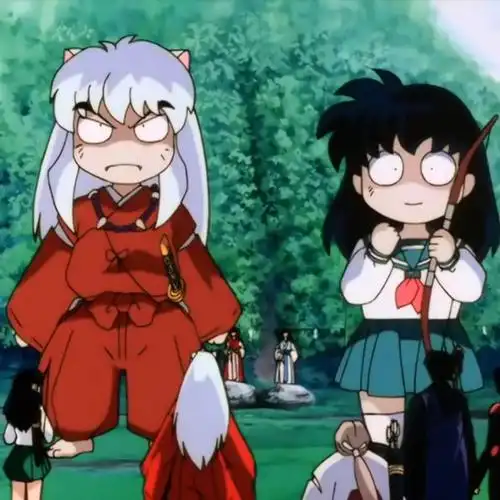 呆呆的 好乖啊#犬夜叉#阿篱