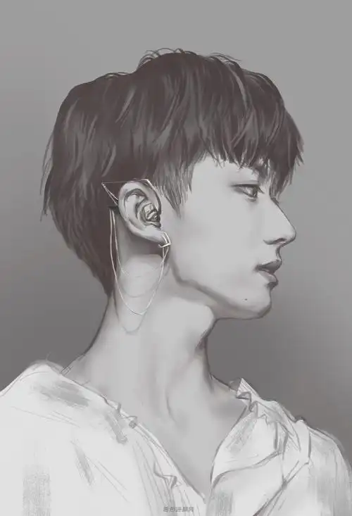 马嘉祺囚鸟饭绘,绘画过程好治愈