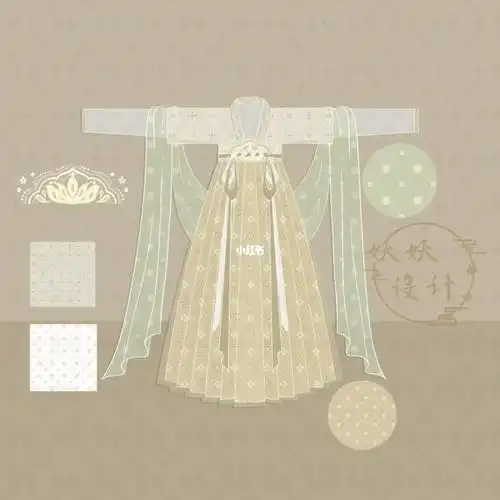 汉服设计唐齐胸