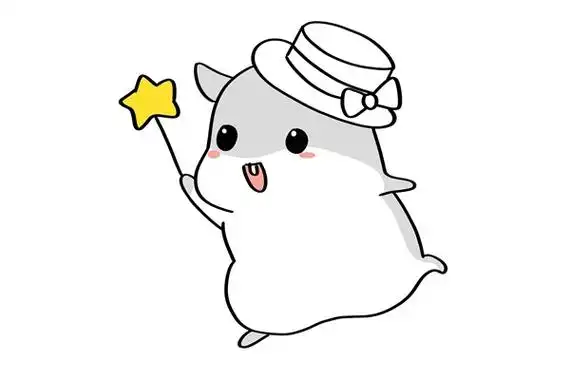 仓鼠怎么画简单又可爱一步一步教_仓鼠简笔画画法