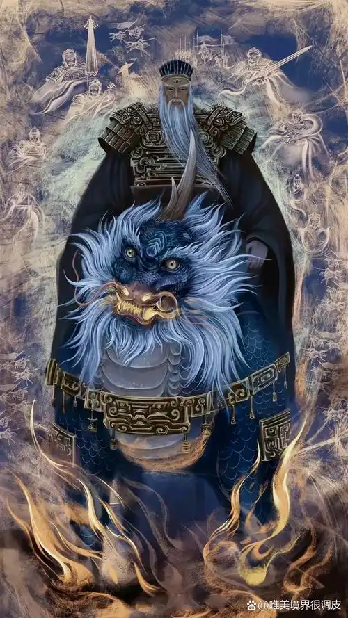 封神,闻太师, 北海归朝#百度创作灵感中心# #创作灵感上热门# #ai助手