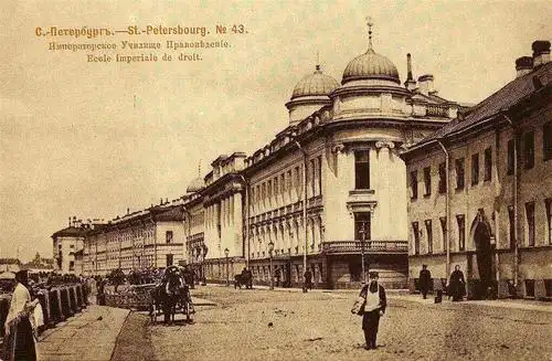 19世纪的俄罗斯圣彼得堡,看起来和今天差距不大