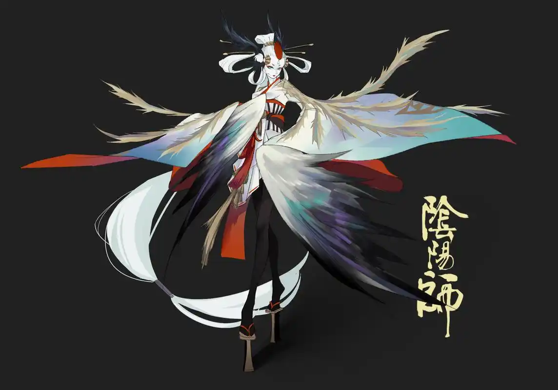 阴阳师手游 姑获鸟金銮鹤羽 萌图下载