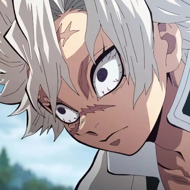 「第154期」动漫男头:鬼灭之刃 不死川实弥无水印男生头像