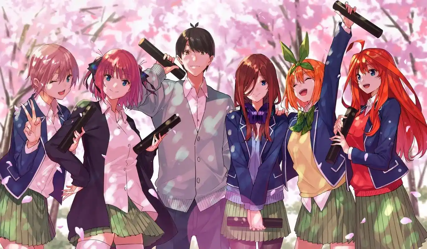 不定期更新#五等分的花嫁 #五等分的新娘 #五等分的花嫁壁纸 - 抖音