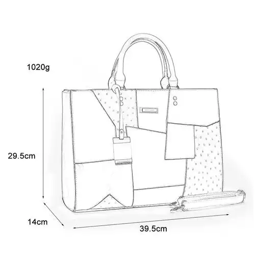 直销支持一件代发 2018冬季新款女双手提包单肩包斜跨包 欧美 尺寸