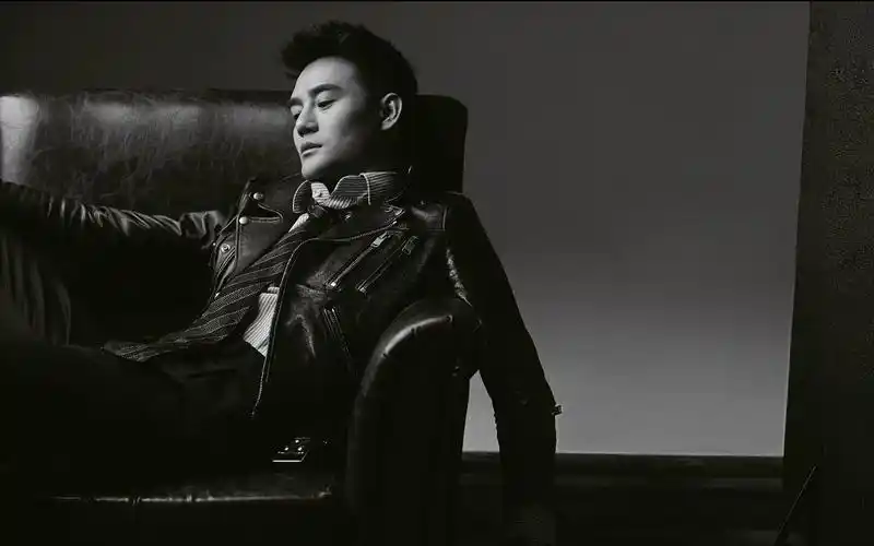 王凯黑色系禁欲写真壁纸