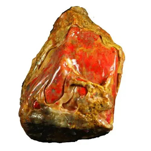 【直供】昌化田黄鸡血石原石 毛料