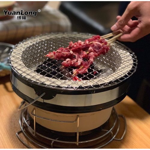 烤肉烤炉日式泥炉老式烧烤家用陶土商用木炭烧烤炉