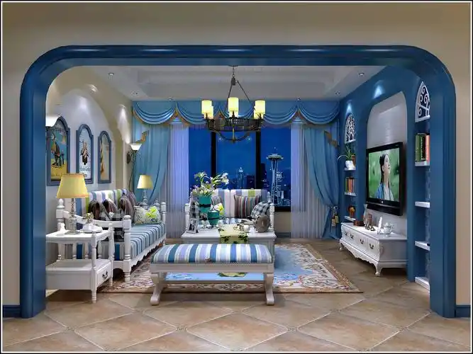 地中海风格客厅的装修特点如何打造地中海风格客厅