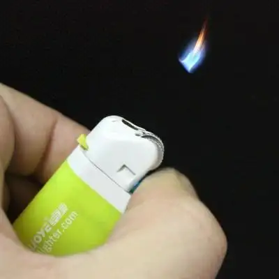 小店商店零售价格优势砂轮充气鬼火打火机飞火飘火小火明火打火机飞火