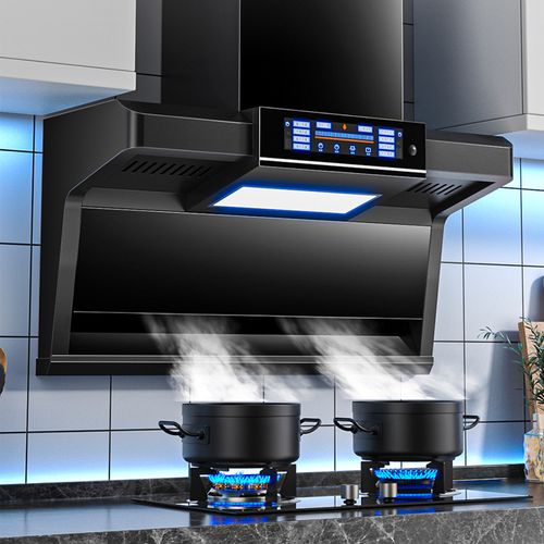 日本樱花抽油烟机家用厨房大吸力顶侧双吸式新款油烟机燃气灶油烟机