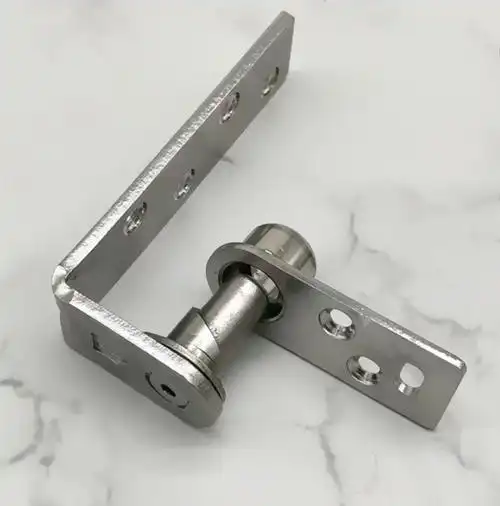 卫生间隐形门天地轴铰链内外开自由双开门合页双向牛仔门闭门器