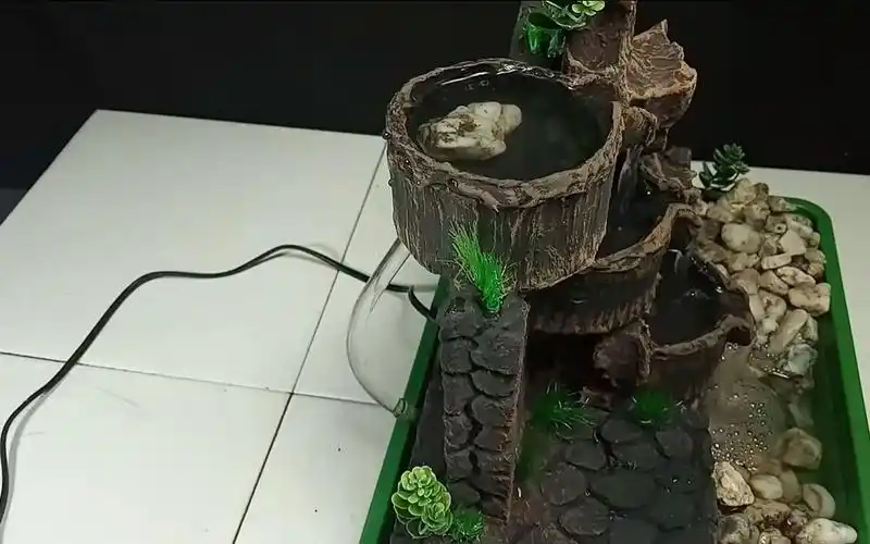 【鱼缸】制作自制迷你瀑布