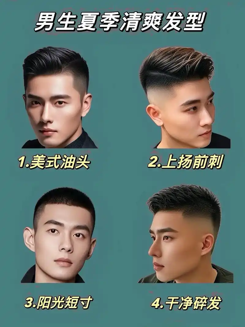 男士清爽发型推荐!行不行看发型02.