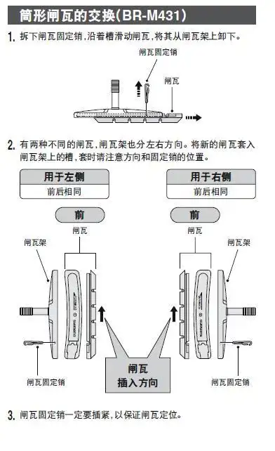 图解刹车系统v刹图文