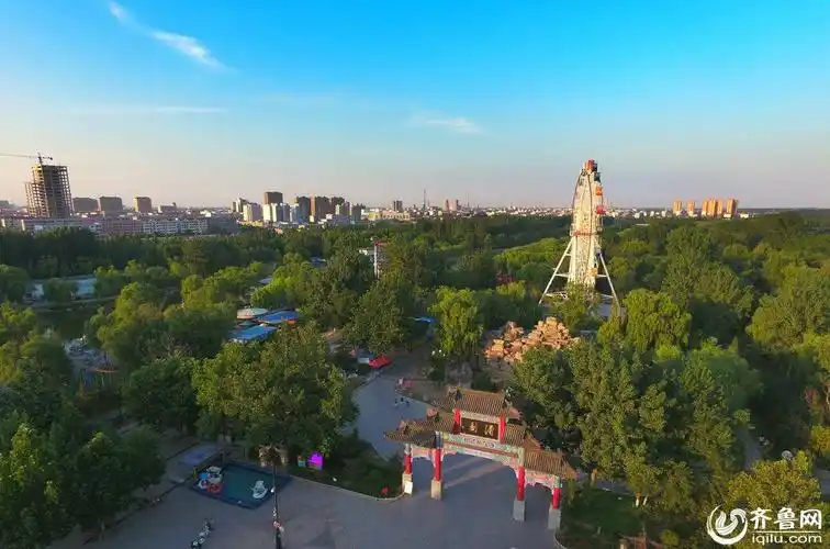 飞吧滨州|鸟瞰蒲园 水天一色赛江南