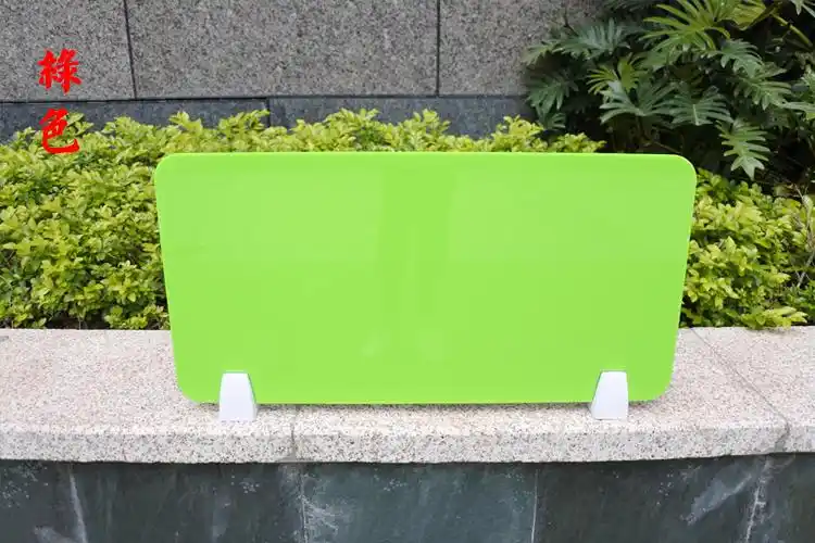 亚克力隔离板免打孔学生考试挡板办公桌面磨砂公司食堂隔离板厂家直销