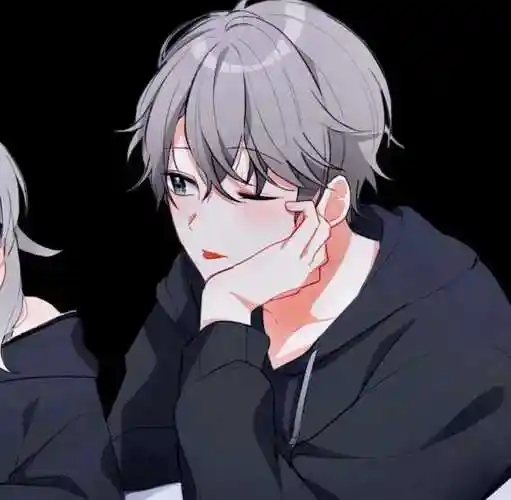 二人高冷cp头像情侣动漫