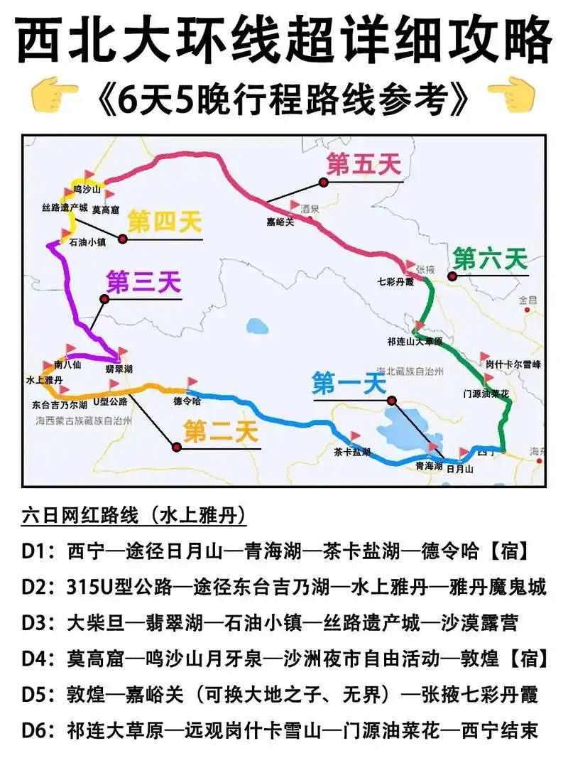 青海旅行|西北大环线8-9月详细旅游攻略