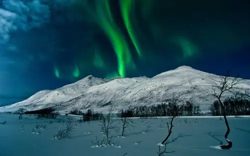 北极光特罗姆瑟挪威-风景高清壁纸预览 | 10wallpaper.com