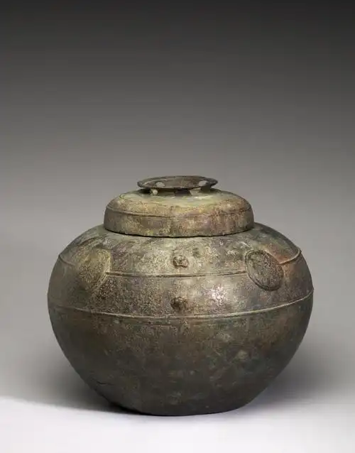 文物博览 > 青铜器 >  酒器 > 蟠虺纹瓿年代 春秋中  藏品描述 瓿,附