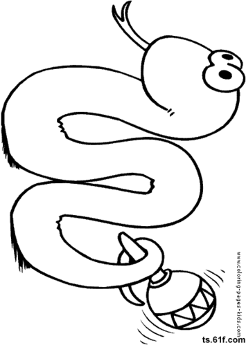 常见的爬行动物简笔画