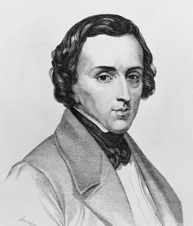 肖邦简单的简笔画