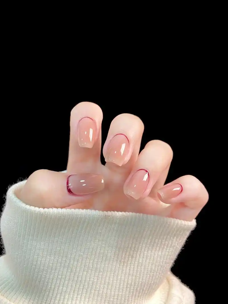 破伤风美甲,色号s101 #指甲油 #裸色指甲油 #免烤快干 - 抖音