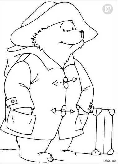 帕丁顿熊简笔画有哪些