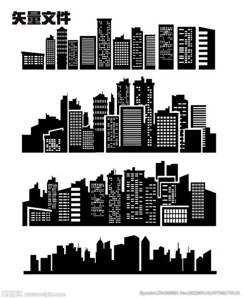 城市剪影设计图__广告设计_广告设计_设计图库_昵图网nipic.com