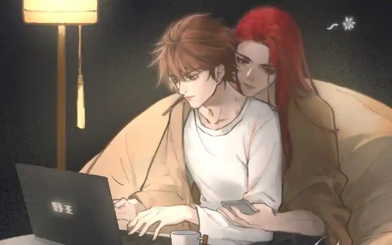 【procreate|信白】韩信:"李白你……"李白:"闭嘴.