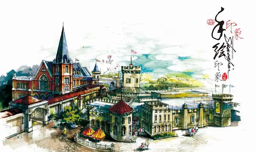 城市印象插画系列