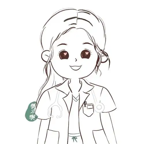 手绘医生小姐姐头像