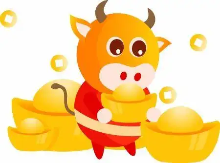 2021牛气冲天简笔画 牛年简笔画图片大全可爱