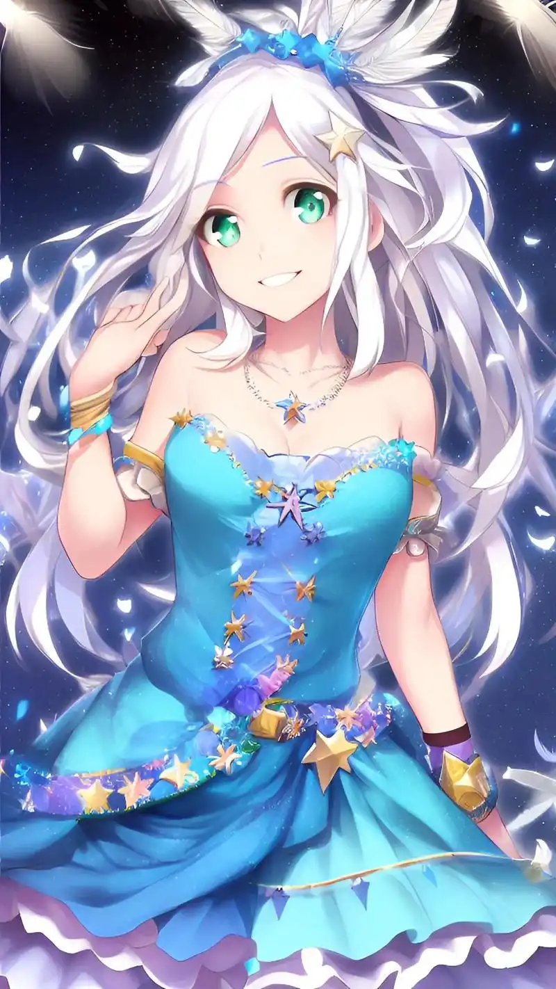 美丽的小仙女.#抖音图文来了 #动漫美图 #手机壁纸 #动漫 - 抖音