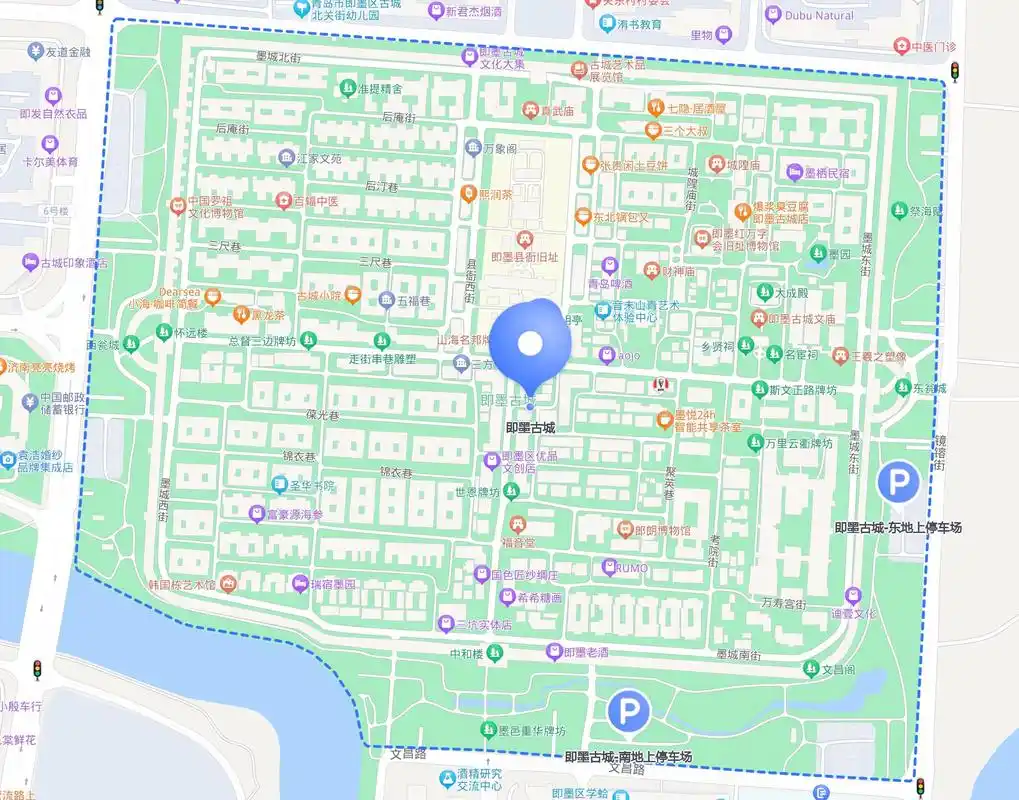 即墨古城 出行指南,超全攻略,一定要码住 门票:成人票9元 开放时间